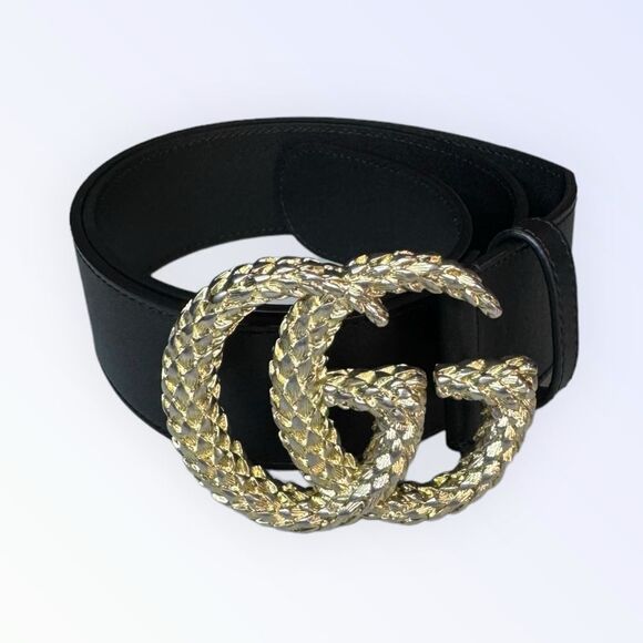 Gucci GH Leather Belt 85 - Picture 3 of 5